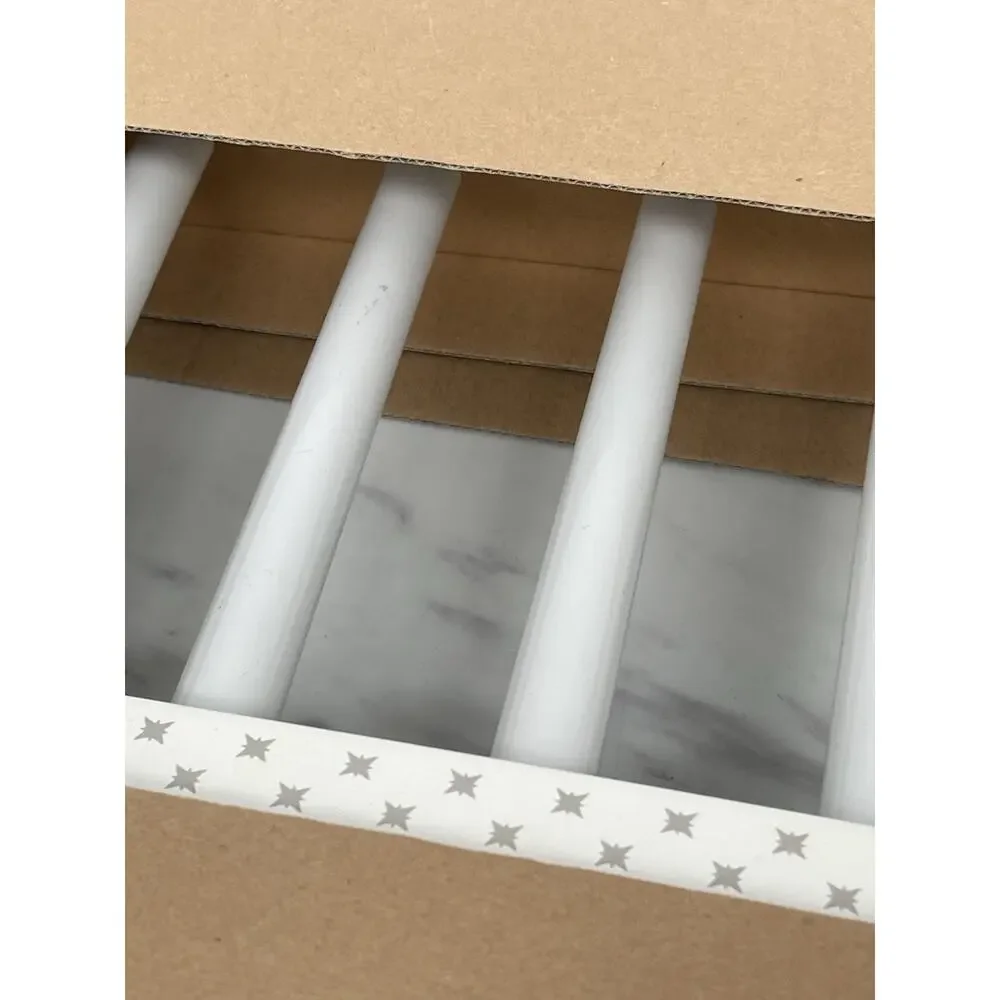NIB IKEA Kallt Candelabra 7 Light Christmas White Grey